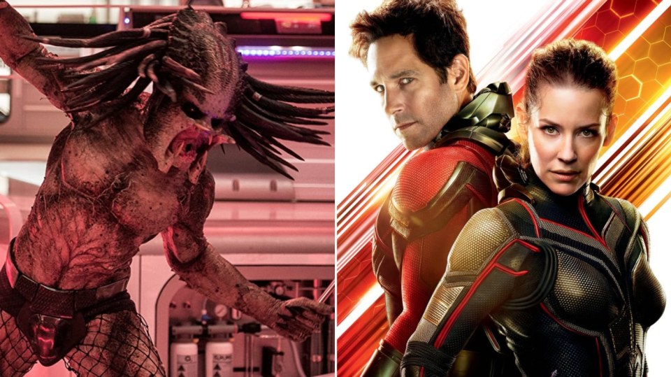 Predátor: Evoluce a Ant-Man a Wasp